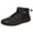 Black, variant on HTHLVMD Hand-Stitched High Top Sneakers, Casual Comfort Walking Shoes, Orthopedic Sneakers, Women's Handmade Leather Comfy Shoes, Soft Comfort Arch Support Boots Men, Black 5