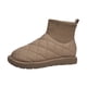 thumbnail image 4 of Botas de nieve de invierno para mujer, botas de mujer, botines antideslizantes cálidos a la moda para invierno, senderismo, senderismo al aire libre Camello Color 36 SM SunniMix botas de nieve, 4 of 8