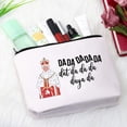 thumbnail image 4 of Funny Hamlton Gift Hamlton King George Iii Da Da Da Dat Da Makeup Bag for Hamlton Lover, 4 of 5