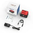 thumbnail image 3 of WAVLINK Hard Drive Dock (2x16TB), Hard Drive with 12V/3A Power Adapt, Duplicator/Offline Clone/UASP, 3 of 8