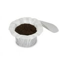 thumbnail image 2 of Perfect Pod EZ-Cup 2.0 Filter, White Paper Disposable Coffee Filters 50pk 100%, 2 of 5