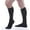 Black, variant on Allegro 15-20 mmHg Soft Microfiber Compression 250 Closed Toe Knee Highs, Comfortable Support Garments