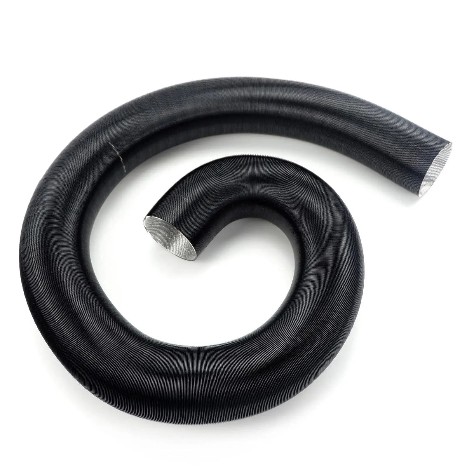 90mm Heater Duct Hose 200cm Long Black Aluminum Foil Air Outlet Pipe Flexible Exhaust Tube for Webasto for Eberspacher for Planar Diesel Parking Heaters