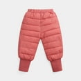 thumbnail image 4 of Girls Pants Baby Boys Girls Down Snow Pants Windproof Warm Trousers Lightweight Winter Pants 18 Months-24 Months, 4 of 4