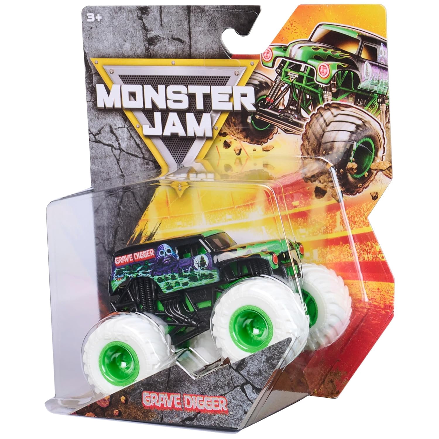 Monster Jam Series 02 Grave Digger Core 1:64 Die-Cast Truck 2026