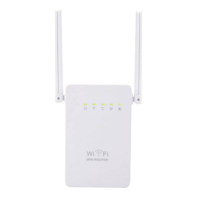 Amplificador de Señal de Extensores Wifi para Repetidor Inalámbrico 300Mbps de Hogar con 5 Modos, Extensor de Rango Wifi 2.4G para Router, Cliente