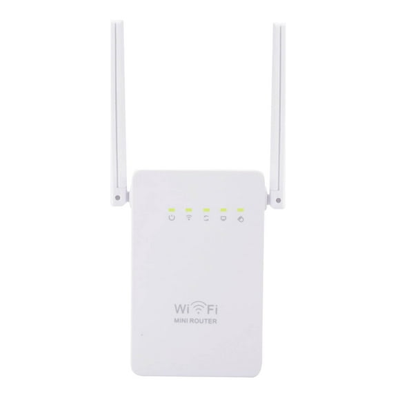 Amplificador de Señal de Extensores Wifi para Repetidor Inalámbrico 300Mbps de Hogar con 5 Modos, Extensor de Rango Wifi 2.4G para Router, Cliente