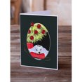 thumbnail image 2 of Christmas Tree with Maltese Greeting Cards and Envelopes Pack of 8, 2 of 2