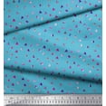 thumbnail image 2 of Soimoi Polyester Crepe Fabric Texture & Triangle Geometric Print Sewing Fabric Yard 42 Inch Wide, 2 of 3