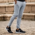 thumbnail image 6 of Weardear Men's Sweatpants Tapered Gym Running Workout Pants Athletic Drawstring Slim Joggers with Pockets, 6 of 6