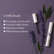 NULASTIN Eyelash Serum & Brow Serum - Lash & Brow Dual System - Eyebrow & Eyelash Enhancing Serums with Keratin & Peptides for Fuller Looking Lashes & Brows 2 Count, 0.1 Fl Oz Each