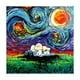 thumbnail image 1 of Cuadro de Snoopy Charlie Brown Woodstock, póster de arte de pared moderno, cuadro abstracto estilo Van Gogh, impresión en lienzo, decoración de habitación, regalo, 1 of 5