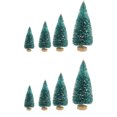 thumbnail image 2 of Bearachild 8 Uds árbol de Navidad Mini pino con Base de DIY decoración de para el hogar Type9 NO9 Bearachild HA001627-01, 2 of 6
