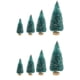 thumbnail image 3 of Bewildely Mini árbol de Navidad para el hogar y la oficina, miniárbol de con base redonda, decoración navideña Type6 NO6 Bewildely HA001627-01, 3 of 6