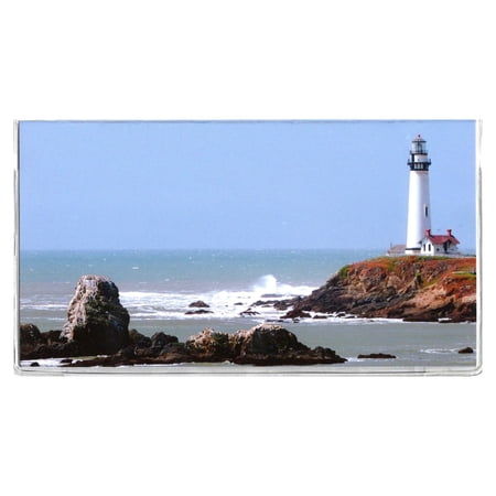 3 Year USA Made Lighthouse Cove 2027 2028 2029 Pocket Calendar Planner with Note Pad