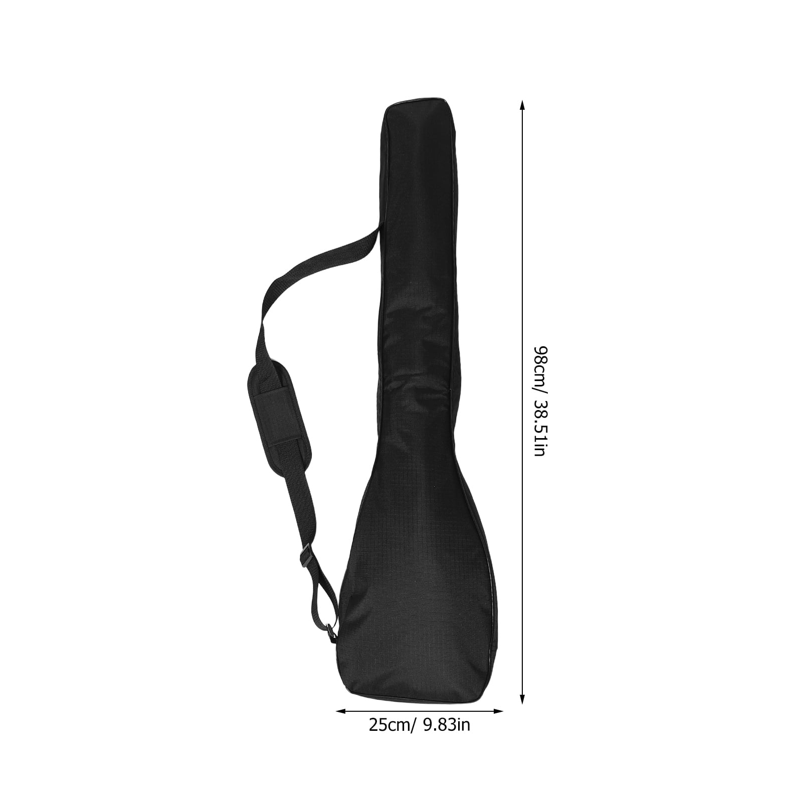 COMPUKAS Portable Storage Bag with Ergonomic Handle and Carbon Fiber Pattern for Kayak & Canoe Paddles, 1 Piece