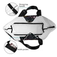thumbnail image 4 of Balery I love you Mom Bolsa Tote Estilo Estético con Cremalleras, Bolsa de Hombro, Bolsa de Compras Grande y Plegable, 4 of 8