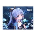 thumbnail image 1 of Tapiz de pared Genshin Impact Kamisato Ayaka de microtela, 100 x 75 cm, 1 of 1