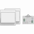 thumbnail image 1 of Self-Powered Wireless Switch, Battery-Free Wireless Remote Control for Lights and Electrical Appliances, Waterproof and Safe, Can Be Installed Directl, 1 of 4