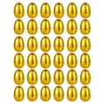 thumbnail image 2 of EclipseJewels 12 Pcs Golden Plastic Easter Eggs – 3.1 Inch Empty Eggs for DIY Decorating, Basket Stuffers & Egg Hunts, Reusable Easter Egg Kit for Party Favors & Games,Gold, 2 of 6