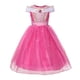 thumbnail image 1 of Disney Bella Durmiente Niñas Princesa Vestido Niño Cosplay Disfraz Aurora Vestidos Vestido Halloween Carnaval Fiesta Niños Ropa 3T (Etiqueta 110) Gao Jinjia LED, 1 of 2