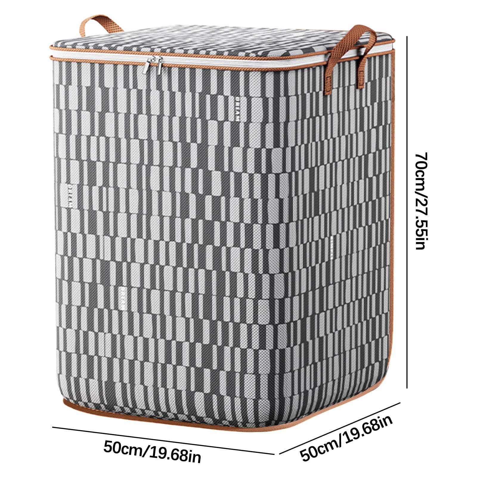 CSEONE Clearance Storage Bins with Lids Non-woven Zipper Storage Bag Foldable Moving Quilt Storage Basket Travel Large-capacity Clothing Storage Bag Organizers for Pillows Blankets Storage