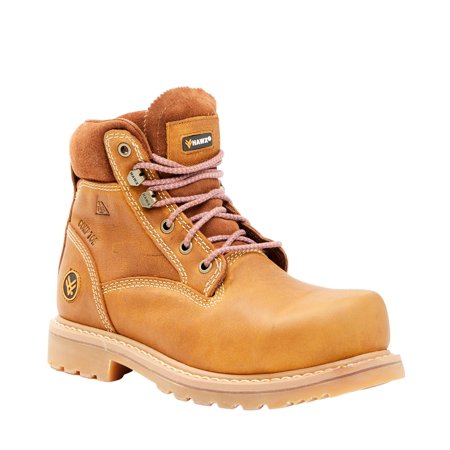 Hawx Women's Trooper Work Boot Composite Toe Tan 6.5 M US