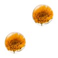 thumbnail image 4 of maskred Resin Crystal Ball Timeless Addition To Collection Crystal Ball With Flower Sunflowers 8cm 2Set, 4 of 6