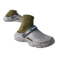 thumbnail image 4 of Rokment Mens Wide Width Orthopedic Clogs Garden Shoes with Back Straps and Arch Support Comfortable Closed Toe Open Back Walking Sandals Quick-Dry Casual Slippers Grey Size 11, 4 of 6