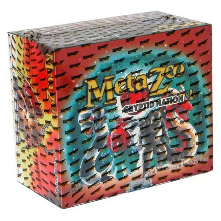 metazoo tcg cryptid nation 2nd edition booster box Amazon.com: MetaZoo TCG: 2nd Edition Cryptid Nation Booster Box : Toys &  Games main image 1