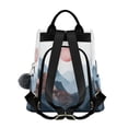 thumbnail image 2 of FORMRS Women's Travel Backpack Purse Anti-Theft Hidden Pockets Casual Shoulder Bag, Art Mountain and Sun Pattern, 2 of 7