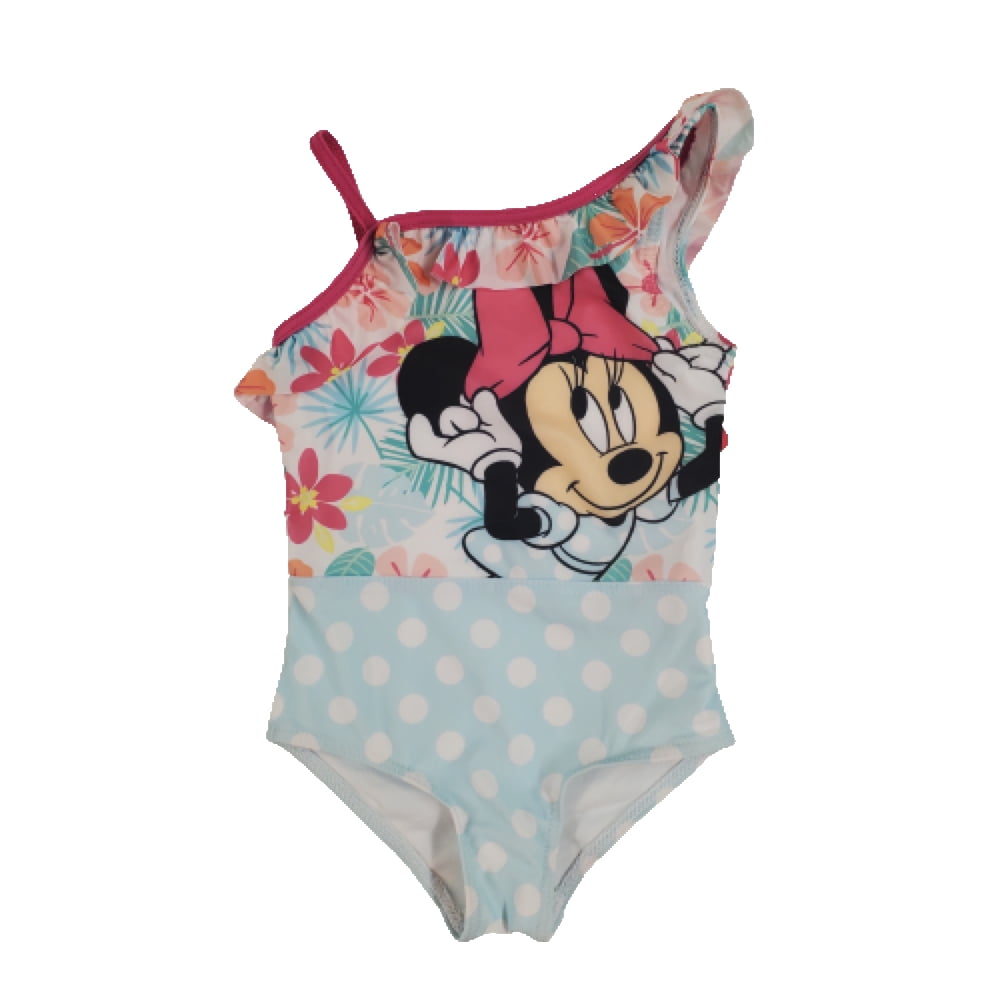 Disney Store Minnie Mouse 2pc Baby Swimsuit Girls Size 3 6 9 12 18 24 Months 