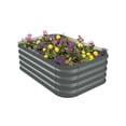 thumbnail image 1 of Stratco 41 x 28 x 13 Pouces Jardinière Modulaire Surélevée en Acier Ondulé, 1 of 2