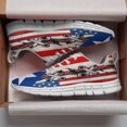 thumbnail image 3 of Puerto Rico Shoes Men Women Running Tennis Shoes Breathable Casual Puerto Rico Flag Sneakers White Size 9.5, 3 of 5
