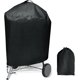 thumbnail image 1 of Funda para parrilla Oxford 420D, impermeable, funda para parrilla de gas, resistente al polvo, al agua y a los rayos UV, Ø77 x 90 cm, color negro, 1 of 5
