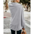 thumbnail image 4 of Sherrylily Women Open Front Kimono Cardigan Batwing Sleeve Cloak Outwear Sweaters S-XL, 4 of 4
