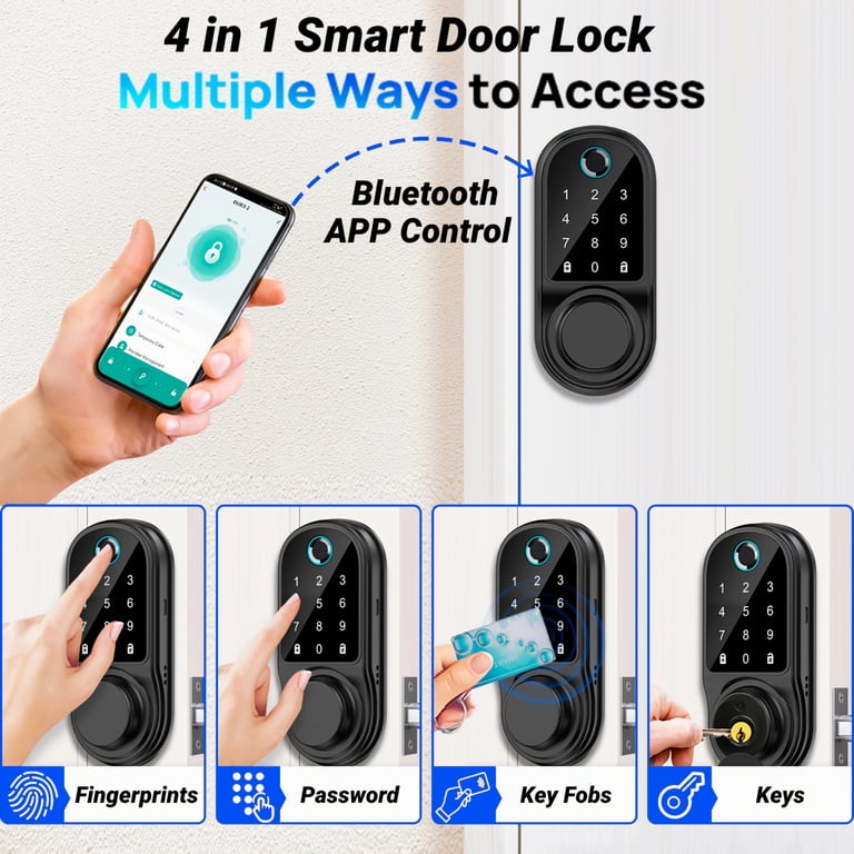 Blacksmith Smart Door Lock & Handle Set with WiFi photo 2