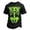 ZA Black, variant on Mens Halloween T-Shirts Short Sleeve Skeleton Moon Print Casual Loose Fit Crew Neck Cotton Blend T Shirts for Man,2XL