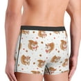 thumbnail image 3 of Uemuo Squirrel Giving A Gift Pattern Men's Boxer Briefs,Trunk Anti-Chafing,Comfortable, Durable, and Stylish Underwear-XX-Large, 3 of 9
