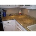 thumbnail image 7 of Instant Granite Countertop Vinyl Laminate Sheet | Peel & Stick | Durable Self-Adhesive Paper Roll Resists Heat, Stains, Water | Kitchen & Bath | 36” x 144” (3' x 12') | Marble Design | Venetian Gold, 7 of 7