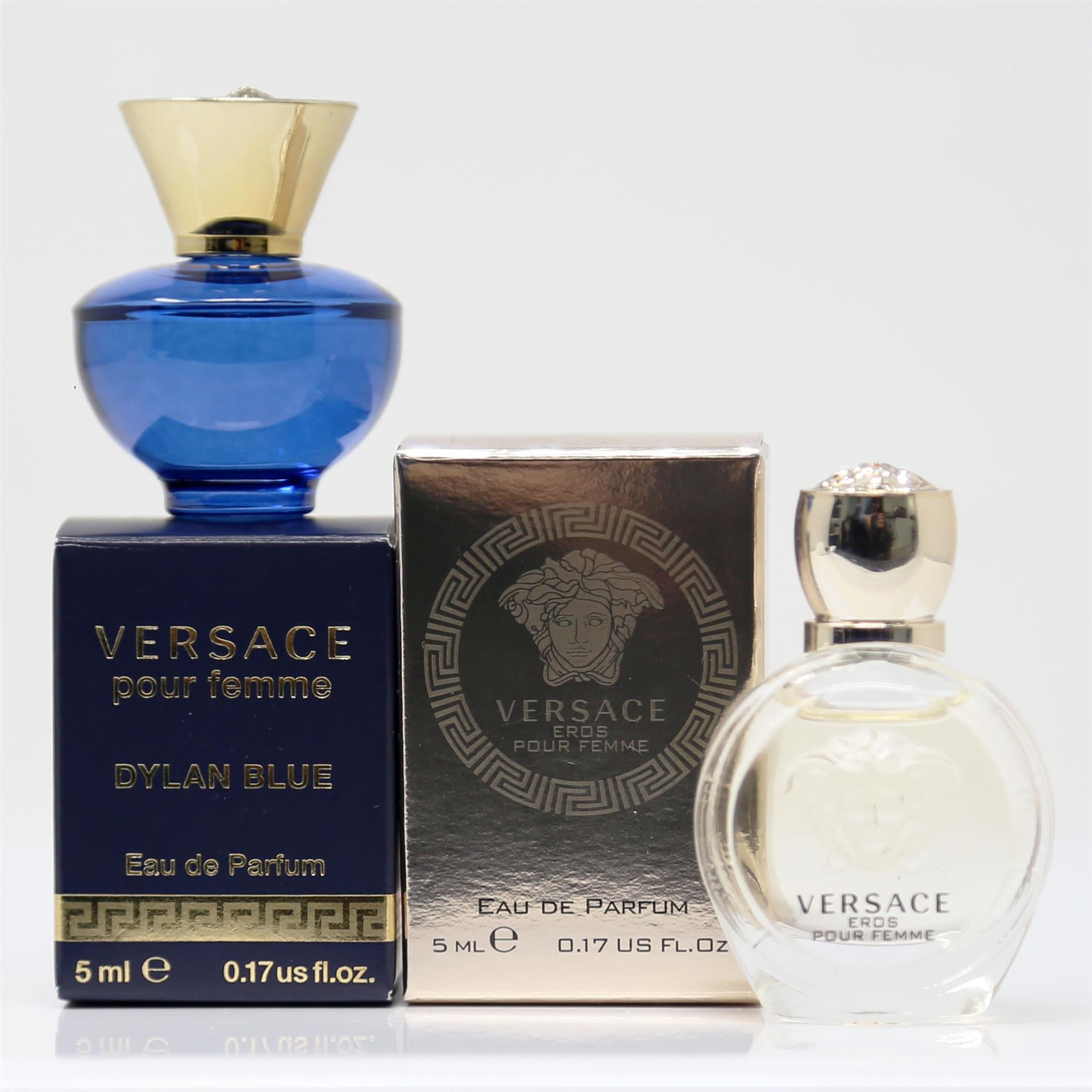 Versace Dylan Blue 0.17 Oz Eau de Parfum. New in Box.