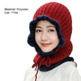 thumbnail image 6 of GROFRY Women Hat Elastic Plush Thicken Knitted Cycling Hat for Outdoor, 6 of 8