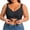 Black, variant on Posture Corrector for Women Plus Size Chest Brace Push Up Back Support Bra | Full Coverage, Gather Lift Up Breast, Chest Shapewear Tops, Improve Posture, Front Closure 3 Rows