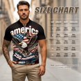 thumbnail image 6 of HUIACONG Matching Golf Shirts for Couples Sleeveless Golf Tops for Women Moisture Wicking Quick Dry Lightweight Mens Short Sleeve 250 Anniversary USA Golf Shirt Breathable Athletic Outdoor Wear Man S, 6 of 6