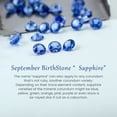 thumbnail image 4 of Blue Sapphire 925 Sterling Silver Sleek Stick Pendant Jewelry Valentine Gift, 4 of 5