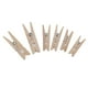 thumbnail image 4 of 100 Clavijas Pinzas para Clips para fotografía de Papel F Artesanía Decoración de en hogar 4.5cmx0.7cm BLESIY Clavijas de madera de madera, 4 of 8