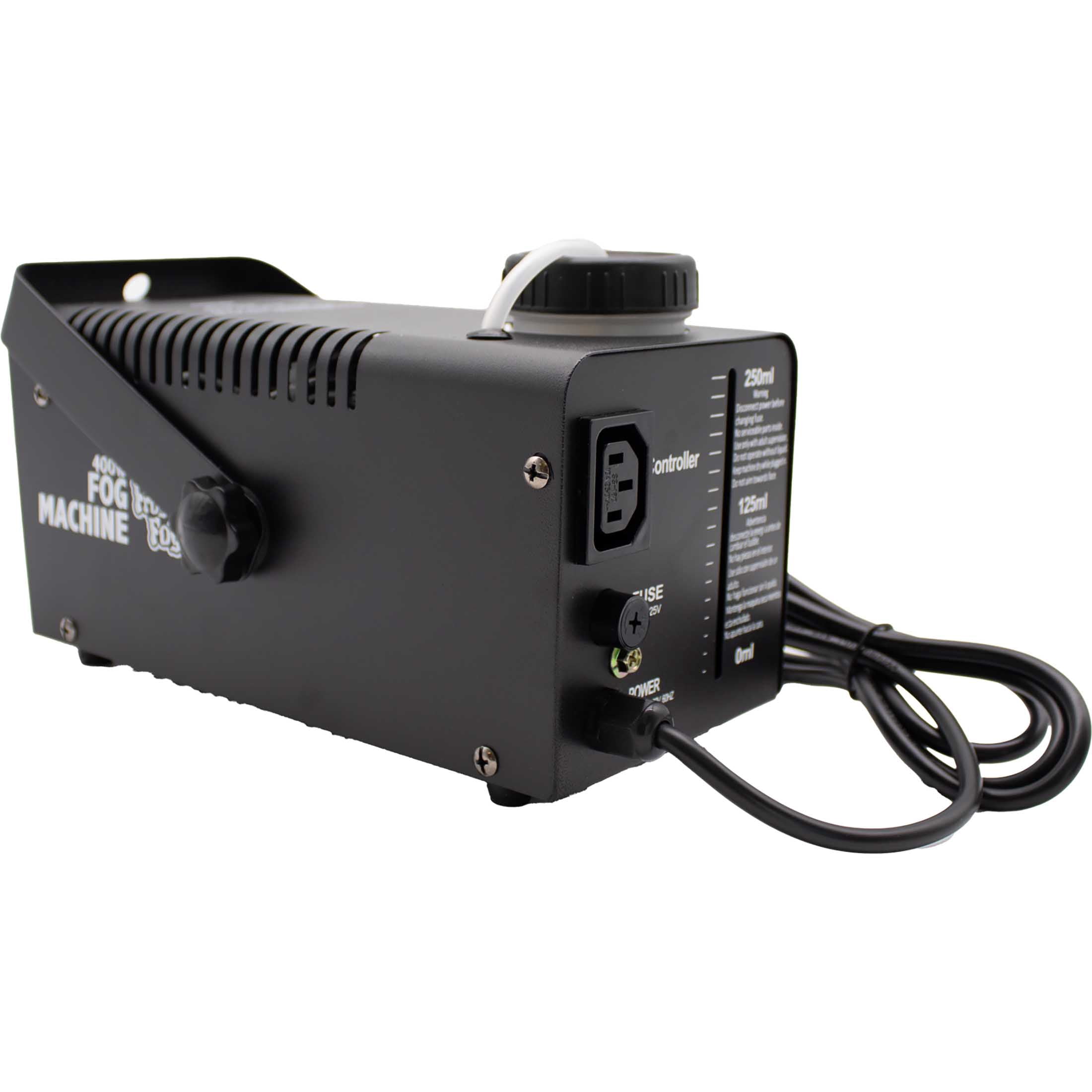 Froggys Fog 400 W Compact Halloween Fog Machine w Wired Remote Control Lightweight & Portable  Perfect for Events & Holiday Parties 1 Unit per pack