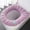 Purple, variant on TACILIP Household Toilet Mat Washable Toilet Seat Cover Can Be Used To Sit Toilet Mat Cover Knitted Warm Toilet Cover Cleaning Supplies, Men Gifts