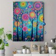 thumbnail image 4 of Abstract Mandala Tree Canvas Wall Art，Living Room Kitchen Hallway Decor, 4 of 8