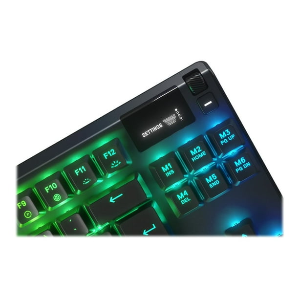 SteelSeries Apex 7 TKL - Keyboard - with display - backlit - USB SteelSeries Apex 7 TKL - Keyboard - with display - backlit - USB